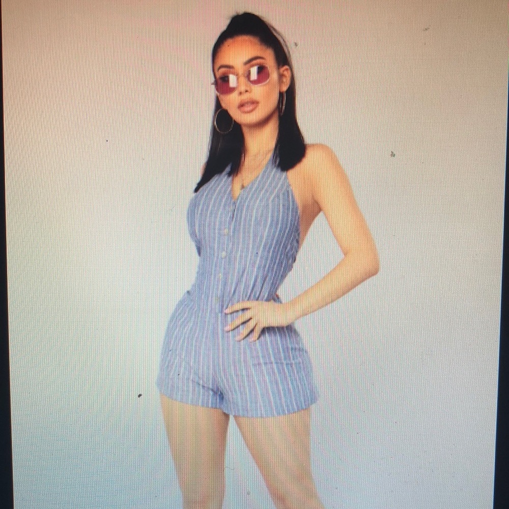 Stripe romper